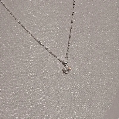 Conjunto Brinco e Colar Zircônia Coração Com Cravejo 7mm, Corrente Cadeadinho 40cm