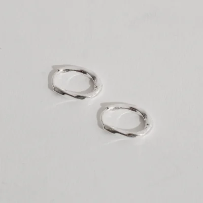 Argola Click Oval 15mm Fio Torcido