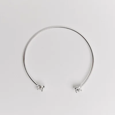 Bracelete 2 Zircônias Redonda e Oval Regulável