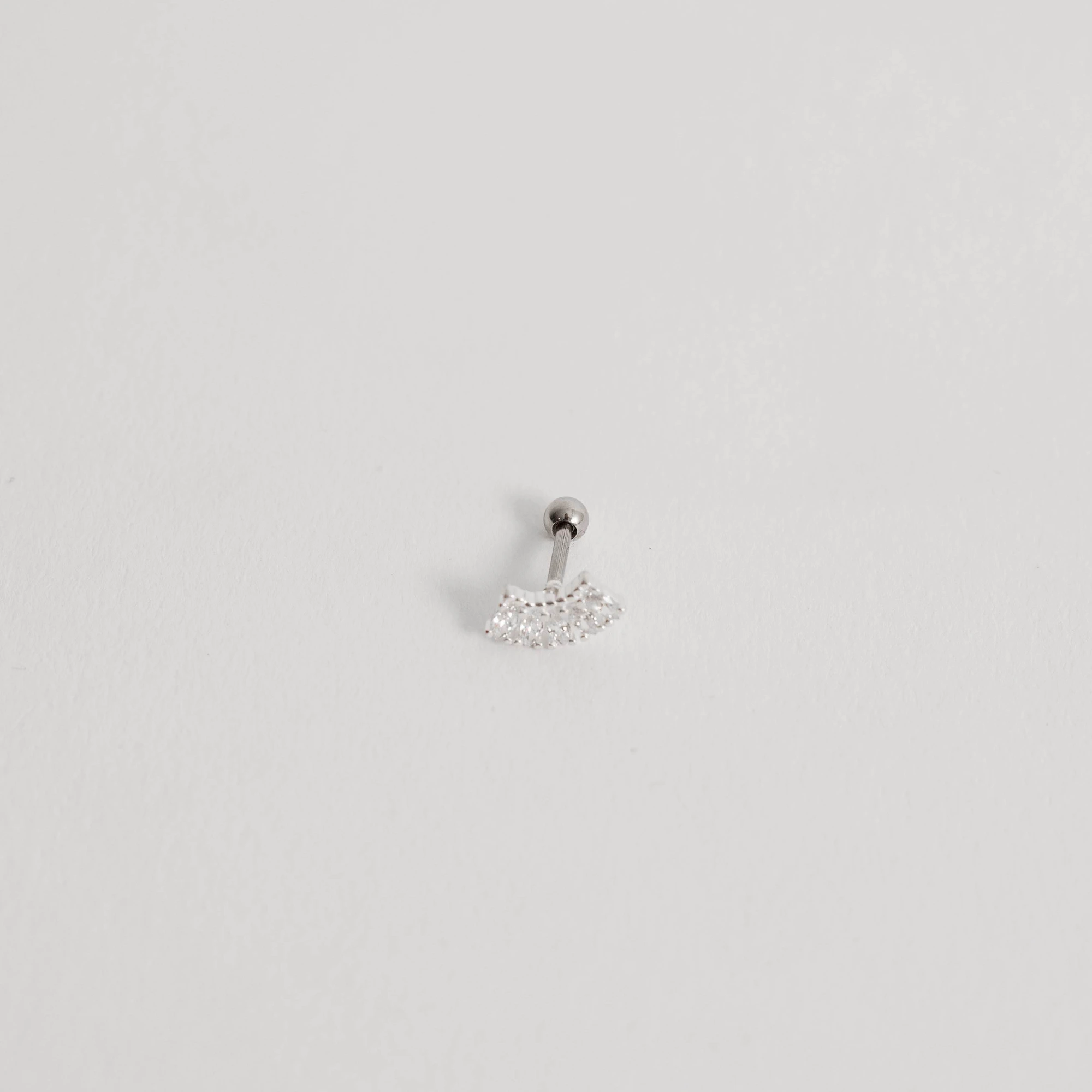 Piercing Haste Zircônias Navetes 9mm