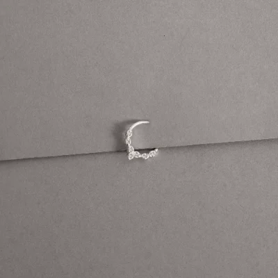 Piercing Argola Franja Cravejada 9mm