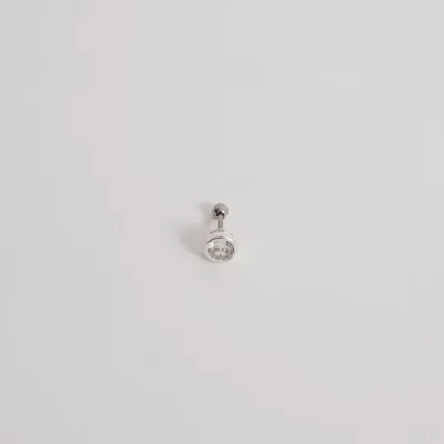 Piercing Haste Zircônia 5mm