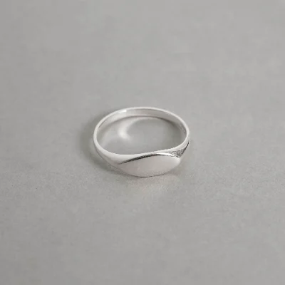 Anel Detalhe Oval