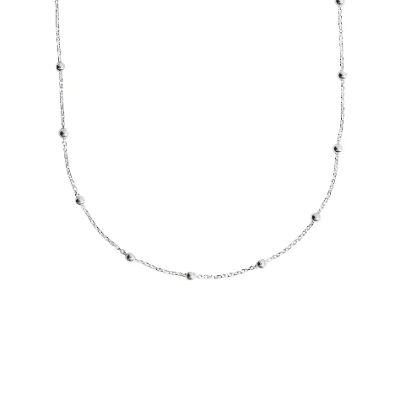 Corrente Cartier Com Bolas 3.0 40cm